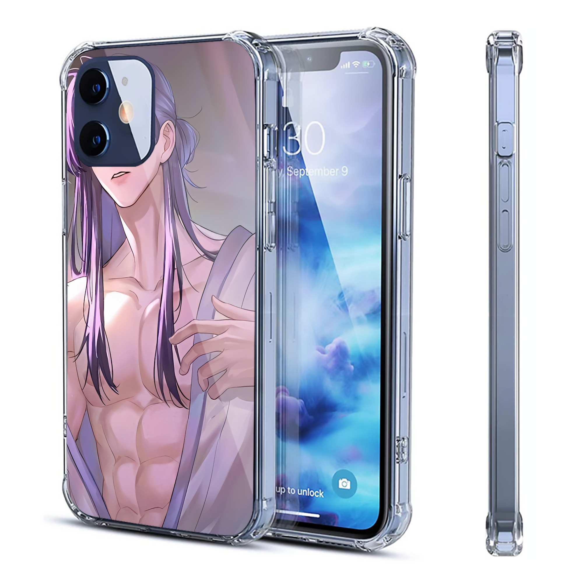 （画像用） 薬屋のひとりごと The Apothecary Diaries 【iPhone 12シリーズ対応】透明スマホケース（クリアソフトケース）